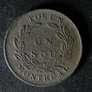 LC-29D1 Bouquet Sou token Montreal Lower Bas Canada Quebec Breton 701