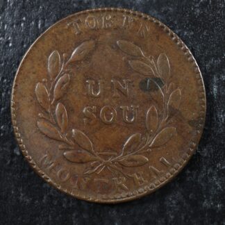 LC-41A1 Bouquet Sou token Montreal Lower Bas Canada Quebec Breton 684