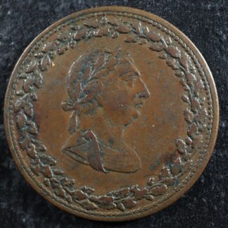 LC-48-24 Halfpenny token 1812 Lower Bas Canada Quebec Tiffin Breton 960