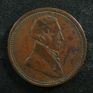 LC-59B2 Commercial Change 4.06g small bust token Lower Bas Canada Breton 1007