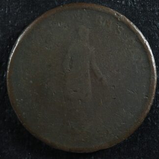 LC-9A4 or LC-9B3 One Penny token Deux sous 1837 Bas Lower Canada Breton 521