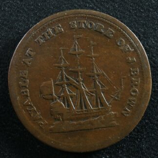 NS-16A1-John-Brown-token-Nova-Scotia-Canada-Thistle-Ship-Breton-896-274775742269-2