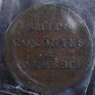 PE-10-41B-ICCS-VF-30-Ships-Colonies-Commerce-token-PEI-Canada-Breton-997-277102422359-2