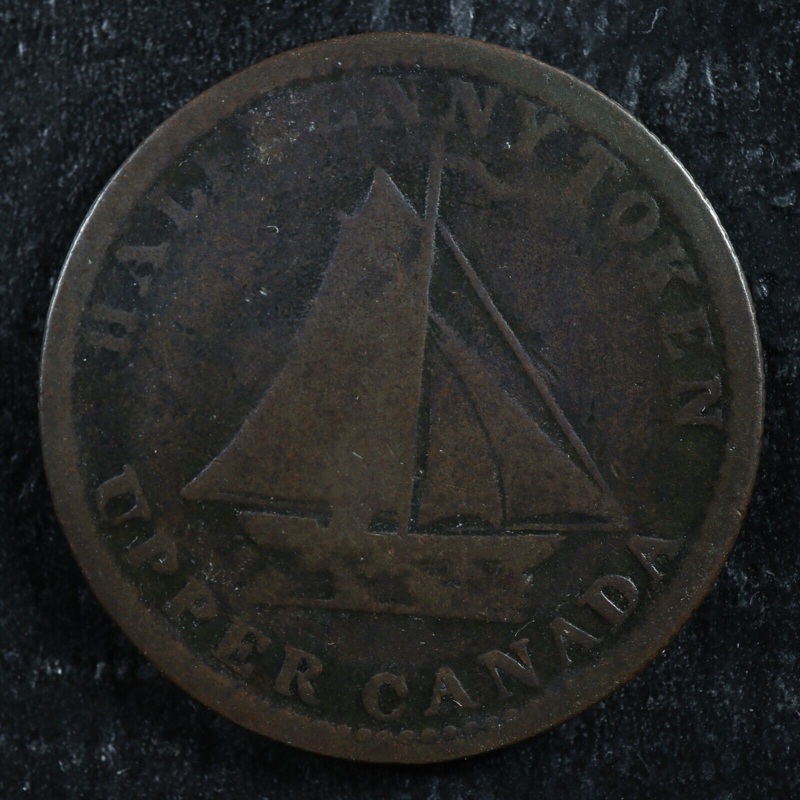 UC-12B2-Halfpenny-token-1833-Upper-Canada-Ontario-ship-Breton-730-275662466489-2