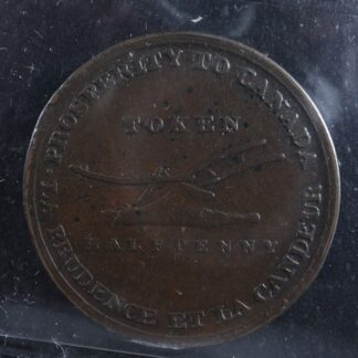 UC-2A2-ICCS-VF-20-Halfpenny-token-Lesslie-sons-Upper-Canada-York-Breton-718-276256180839-2