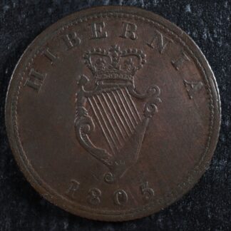 WE-5B1-Hibernia-1805-Field-Marshal-Wellington-token-Canada-Harp-Breton-976-276246823449-2